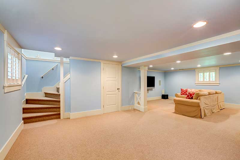 A French Drain Keeps your Home Basement always Looking Good!