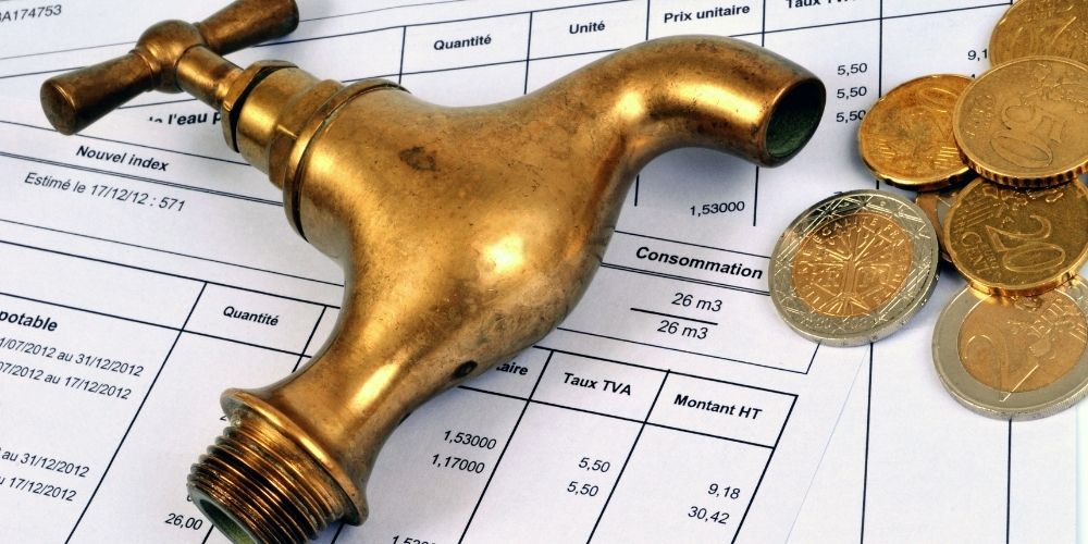 water leaks provoke water bill increment