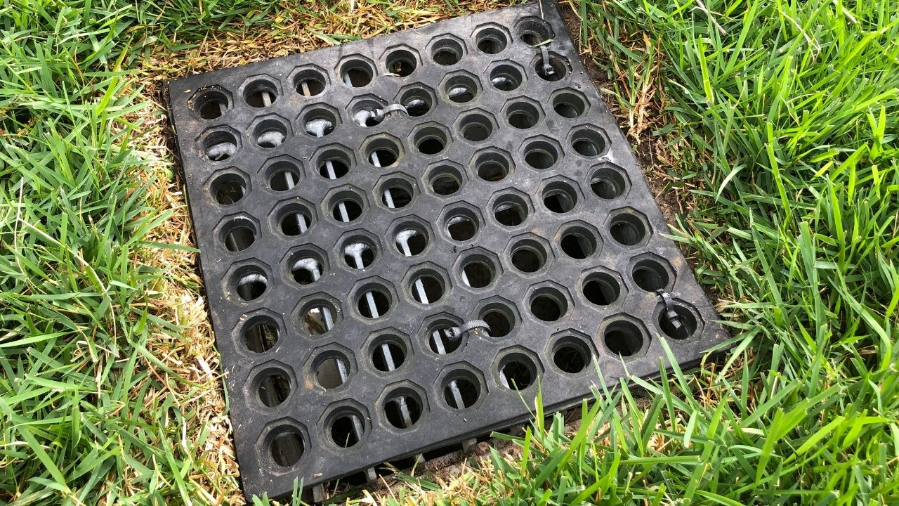 French Drain Working Correctly